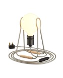 Taché Elegant, table lamp complete with a fabric cable, switch and UK plug