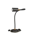 Table Flex GU1d0 flexible table lamp with mini LED spotlight