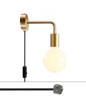 Spostaluce metal Lamp with curved extension